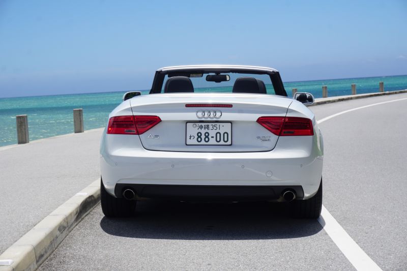 Audi A5 Cabriolet Quattro 沖縄で外車レンタカーならヒートスポーツ