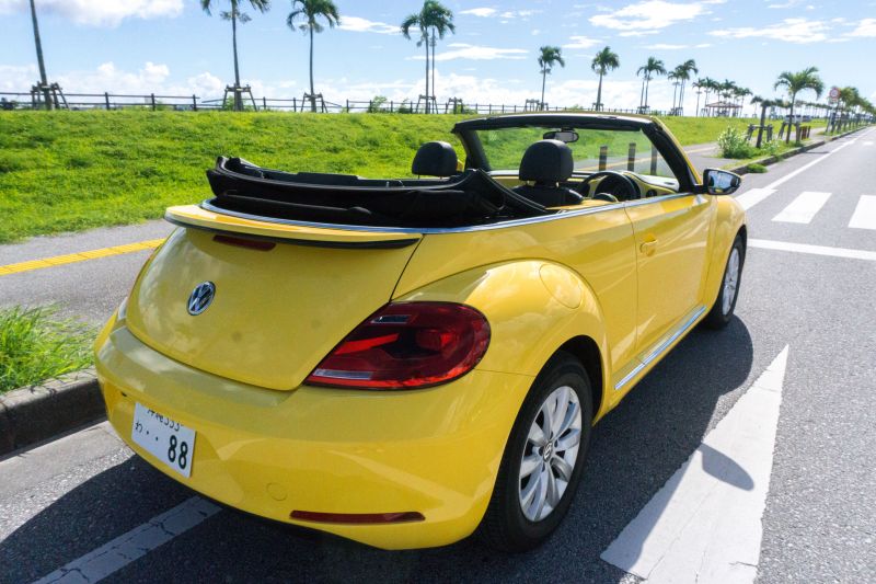 Vw The Beetle Cabriolet 沖縄で外車レンタカーならヒートスポーツ